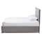 Baxton Studio Tibault Modern Grey Upholstered Queen Size Storage Bed 143-8053 - alternate 8